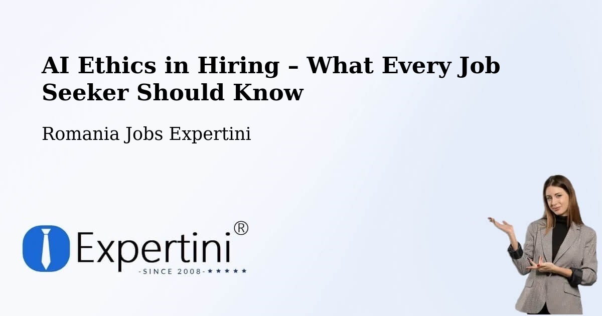 AI Ethics in Recruitment & Hiring – Copălău - Copălău, Romania Jobs Expertini
